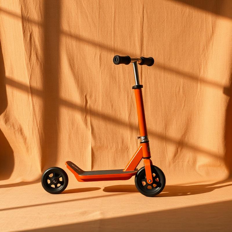 Scooter labelled with a Safe Belongings QR tag